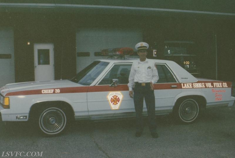 Former Chief Jim Meekins With Car20